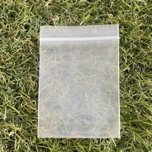 100 Sachets plastiques zip 10 x 7 cm
