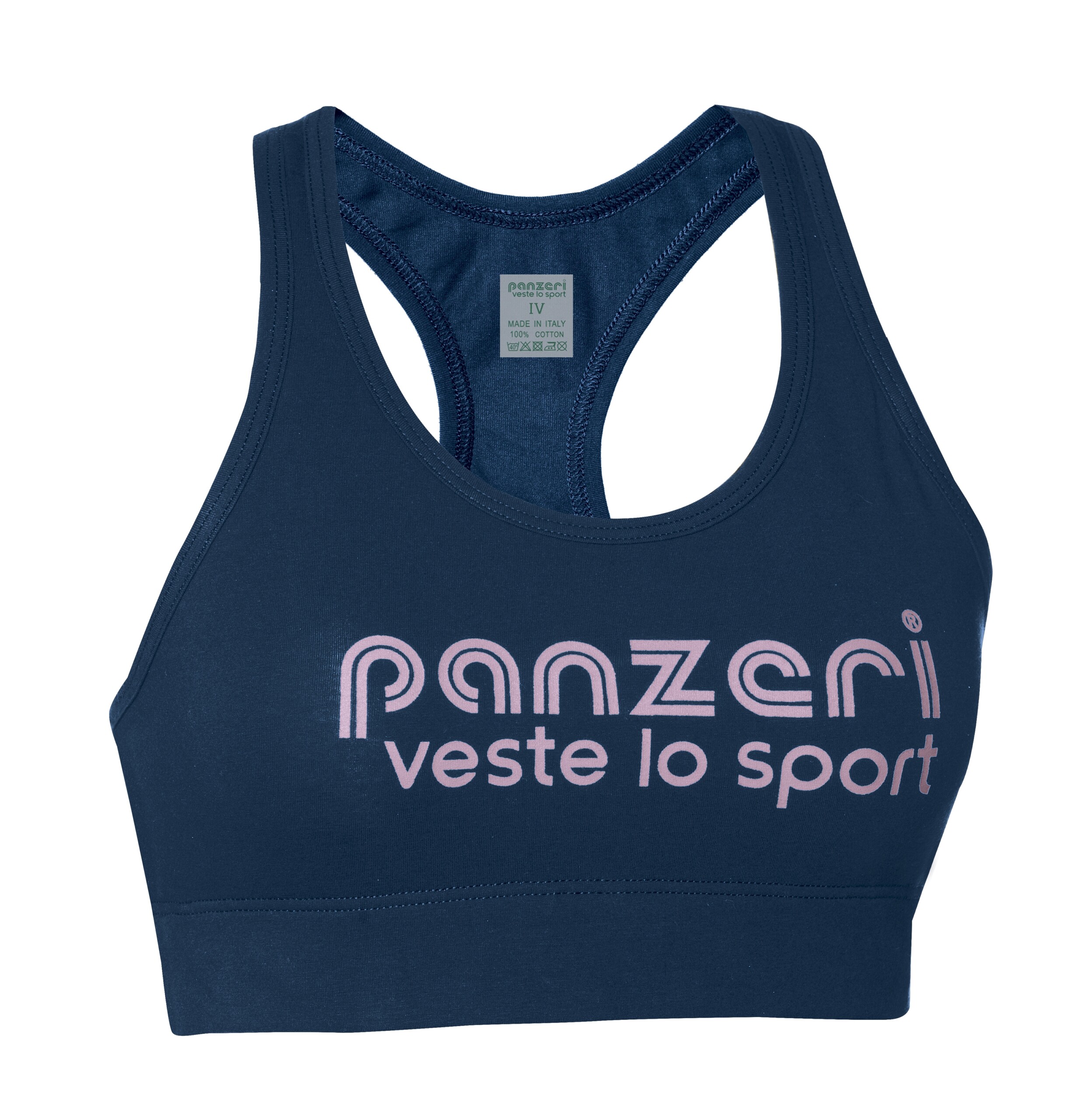 Brassière De Sport – Jazz X – Bleu Marine / Rose – Image 4