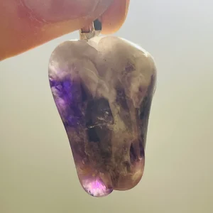Pendentif en Pierre naturelle Améthyste de France (4)