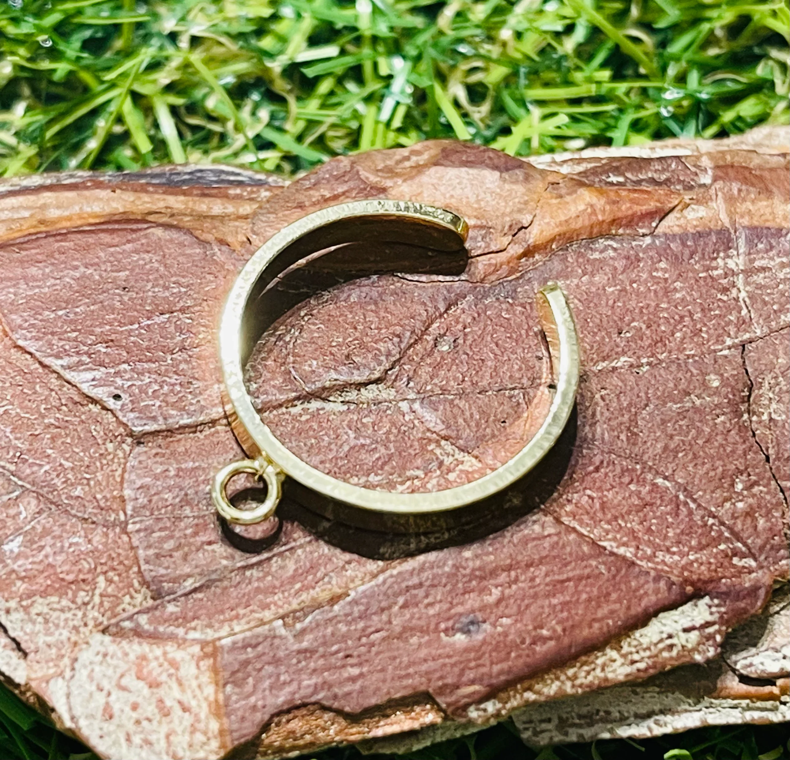 Lot de 5 Bagues pour creation, Taille 53-56 ( réglable )