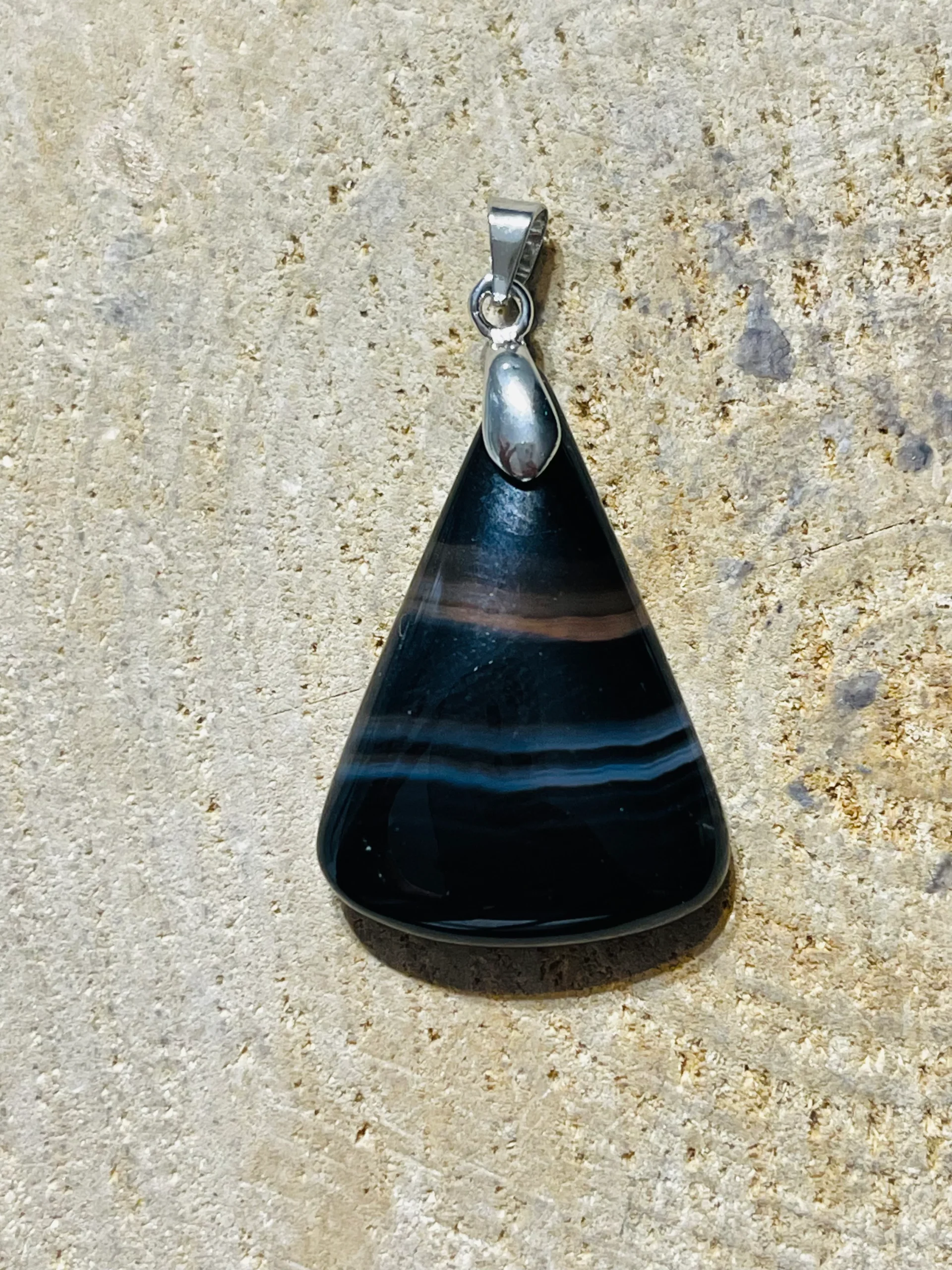 Pendentifs en Agate à bandes au choix (2) – Image 9