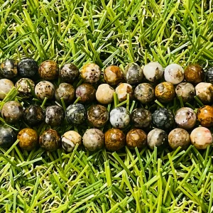 Perles naturelles en Piétersite en 6 mm