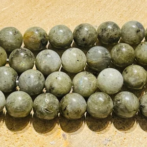 Perles en pierre naturelle en Labradorite en 12 mm