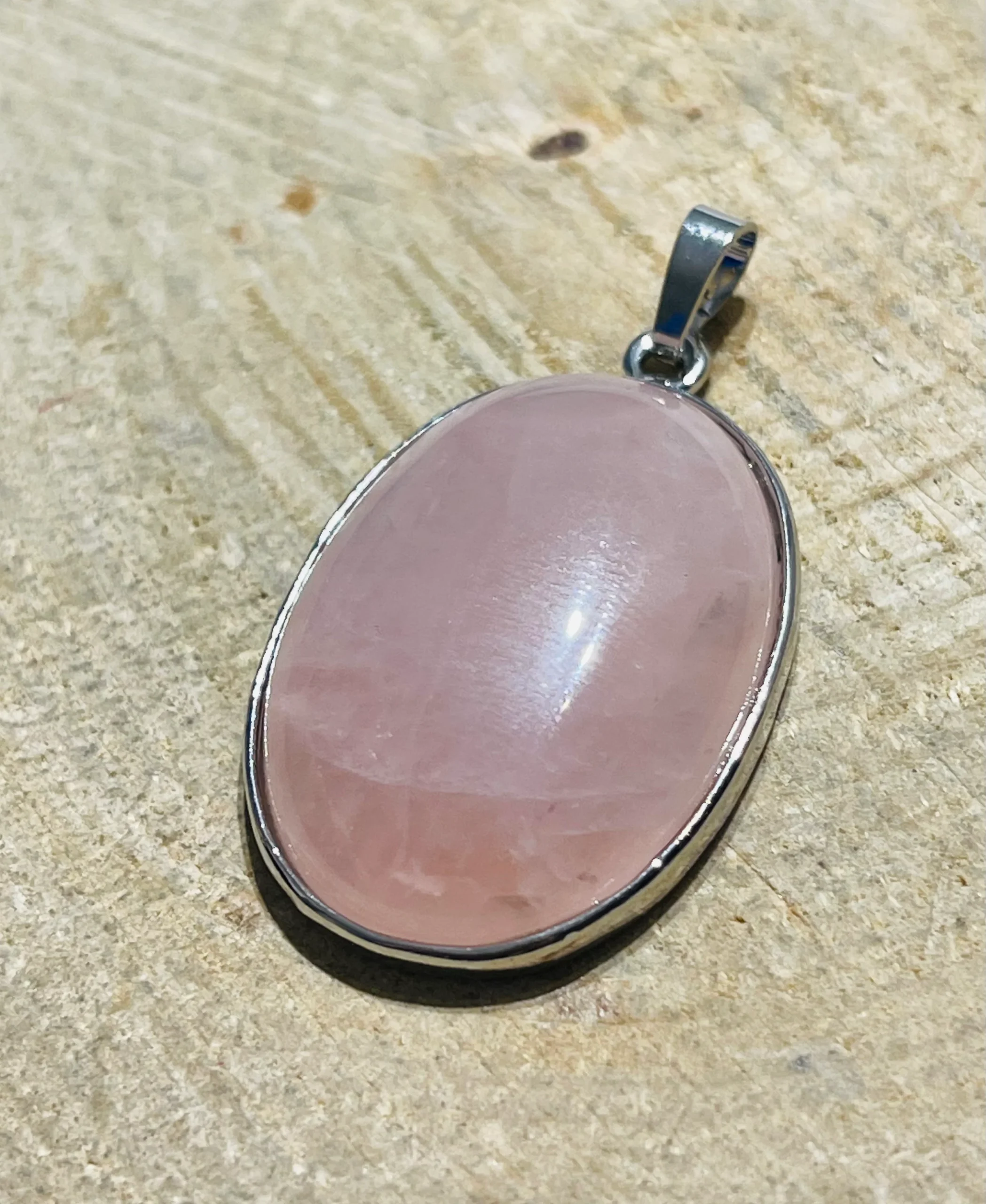 Pendentif en quartz rose – Image 3