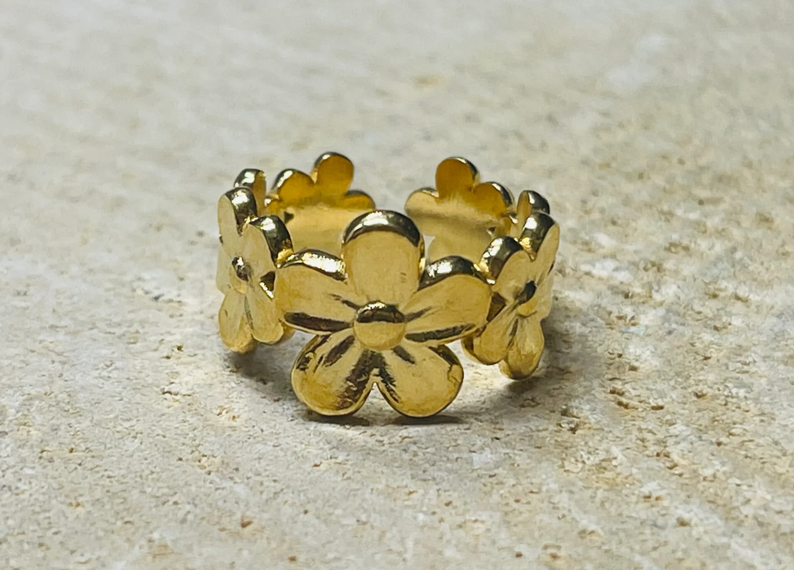 Bague Fleur, Taille 43-50(réglable) – Image 3