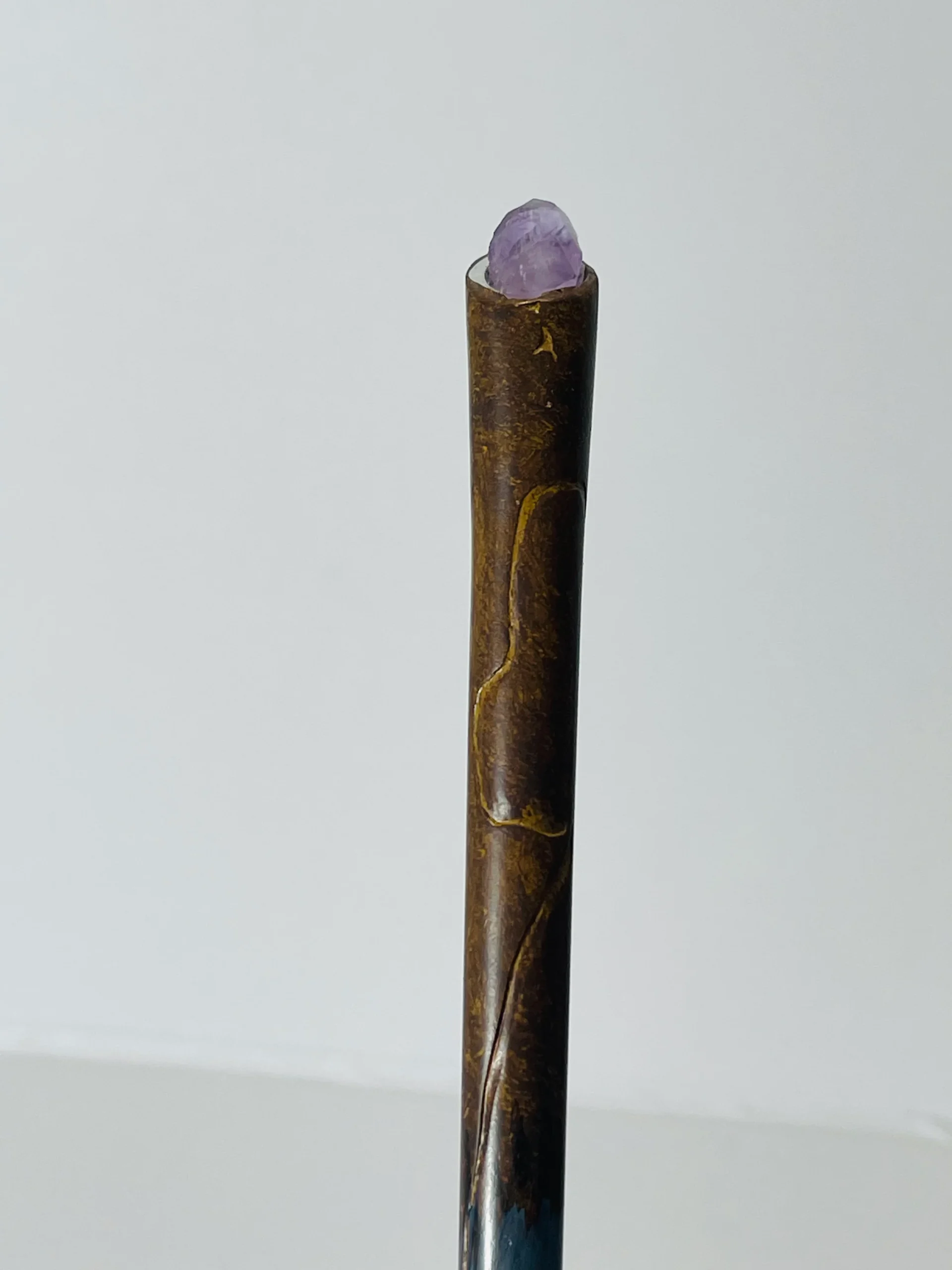 Baguette magique de sorcière en Améthyste – Image 2