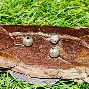 Lot de 20 Perles intercalaires Boule 6 mm pour bracelet