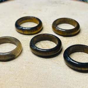 Bague en Oeil de tigre, taille 60