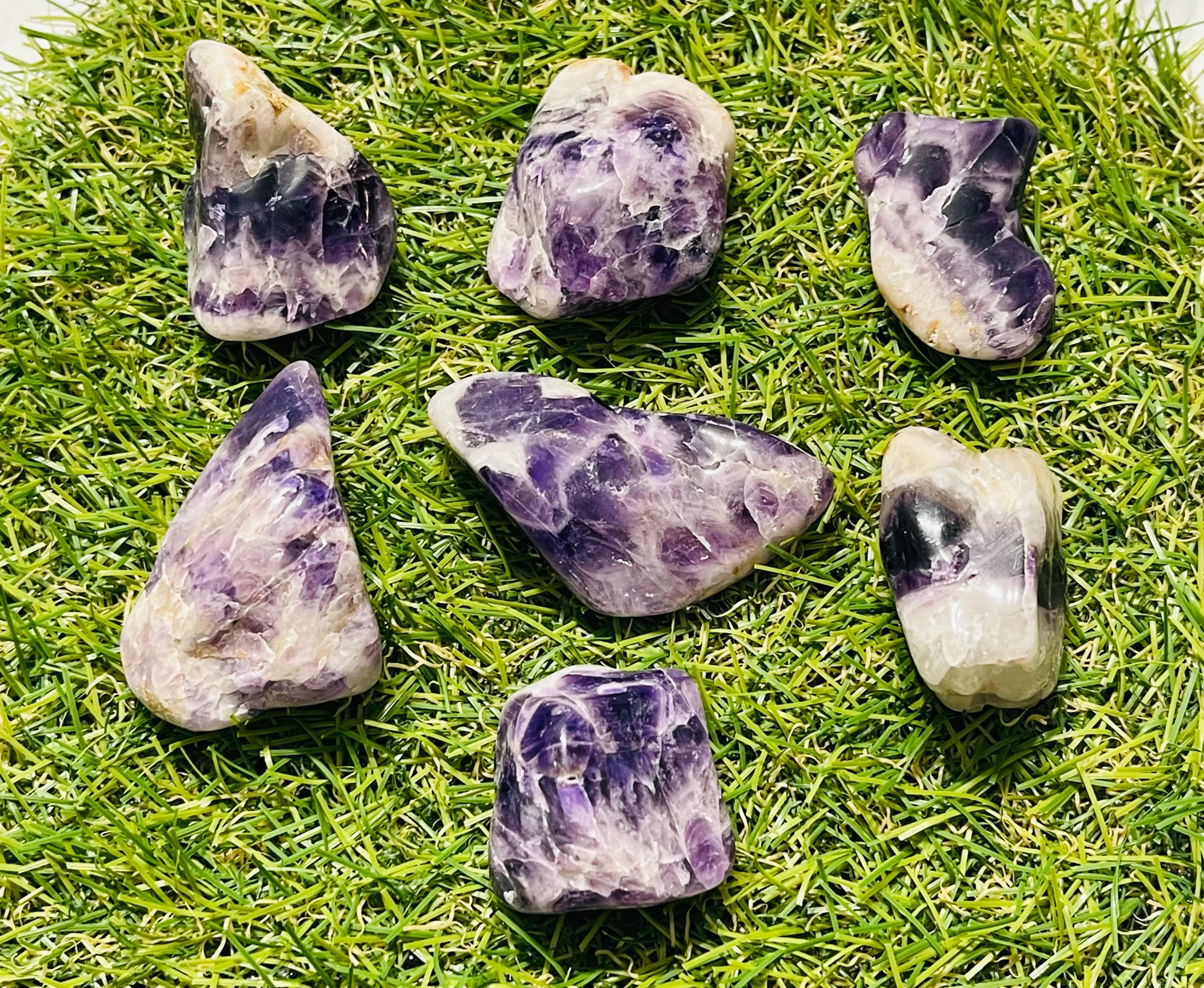 Pierre roulée naturelle en Améthyste de France – Image 3