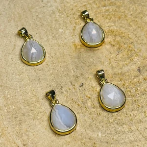 Pendentif en Calcédoine au choix