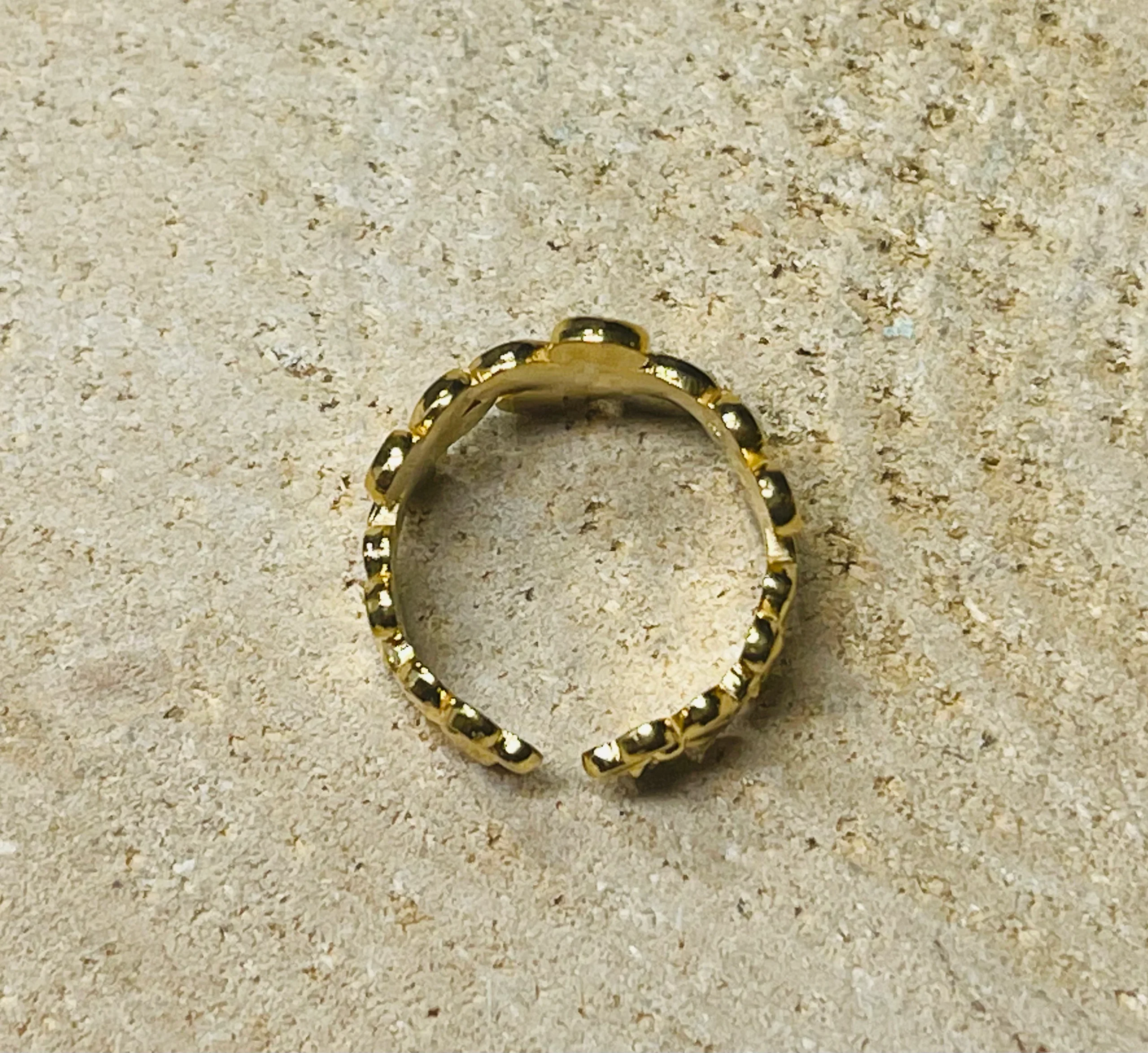 Bague Fleur, Taille 43-50(réglable) – Image 4