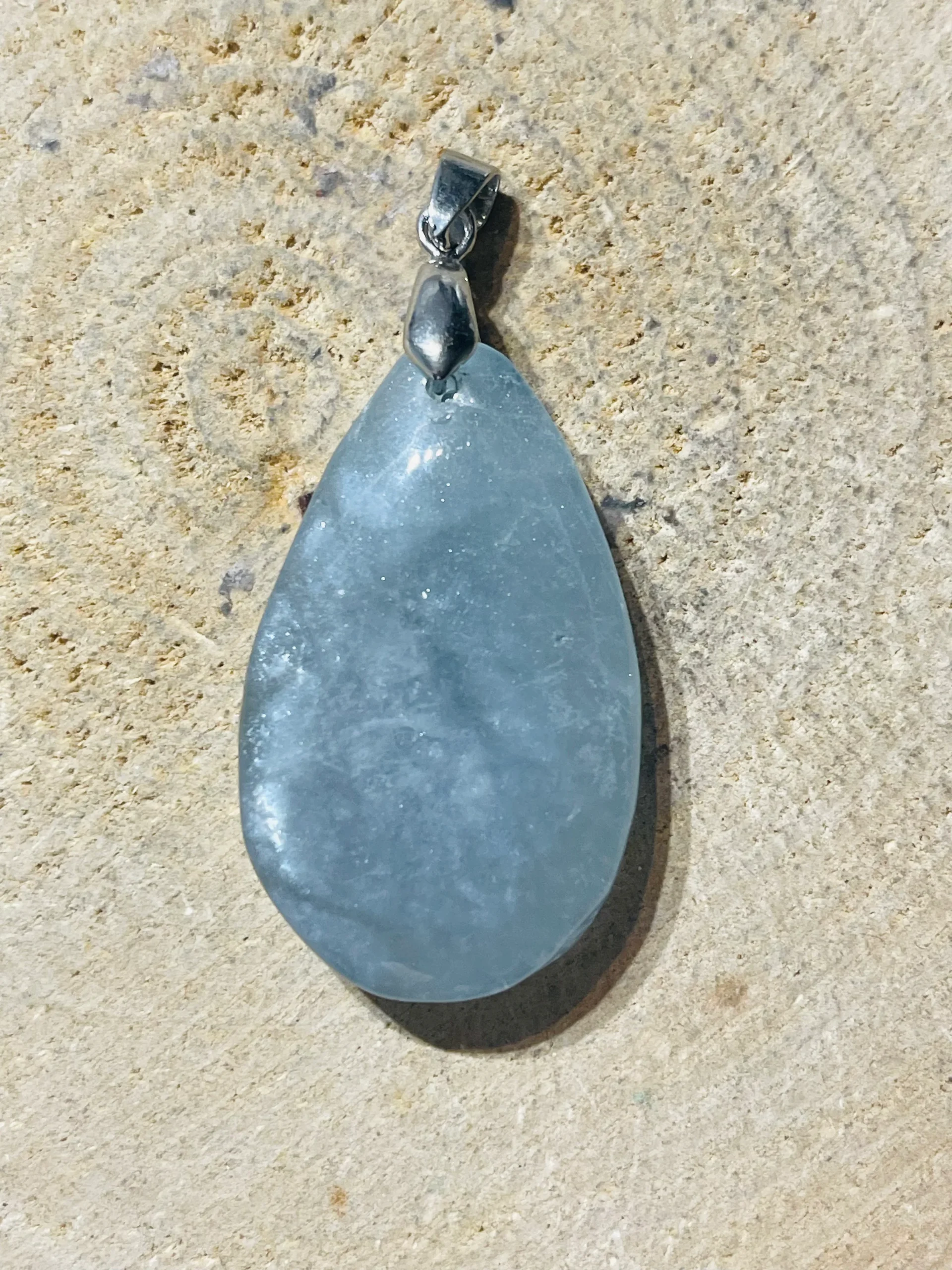 Pendentifs en pierre naturelle Aigue marine au choix – Image 5