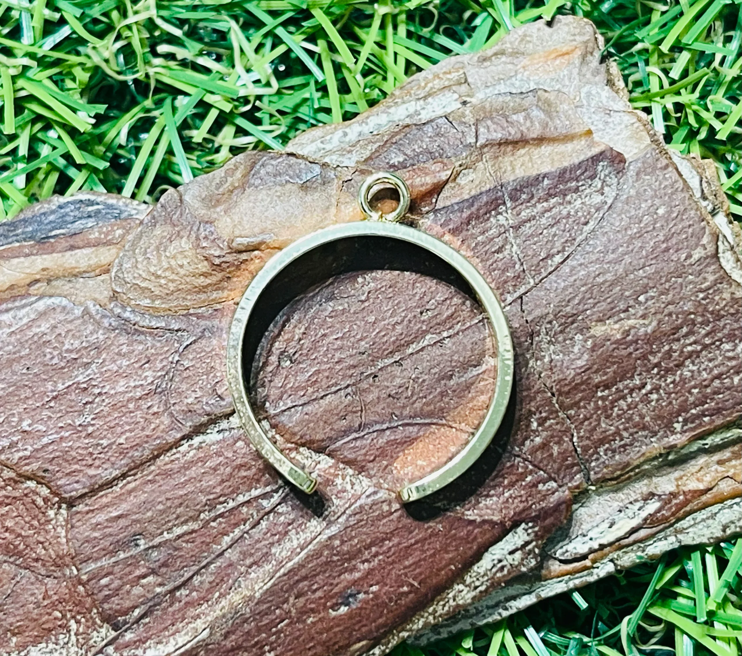 Lot de 5 Bagues pour creation, Taille 53-56 ( réglable ) – Image 3