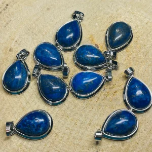 Pendentif en Lapis lazuli en goutte d’eau
