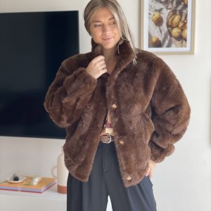 Veste Ted – Fausse Fourrure