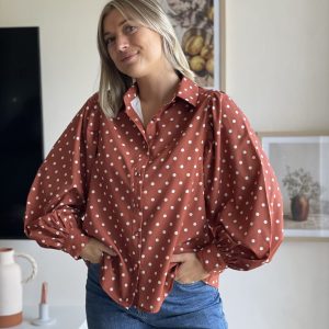 Chemise Lydia Terracotta