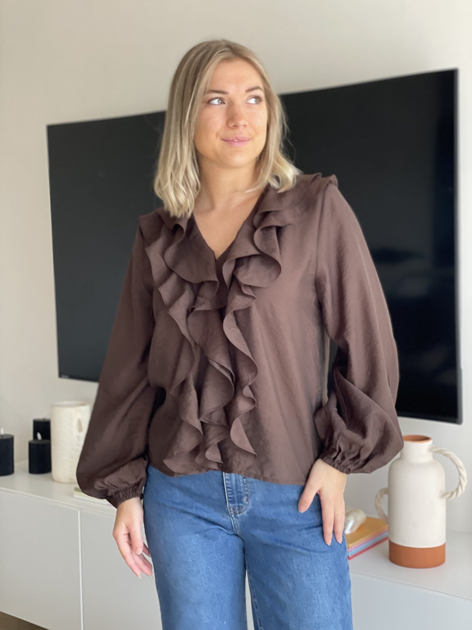 Blouse Pauline Chocolat – Image 5