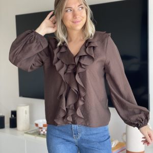 Blouse Pauline Chocolat