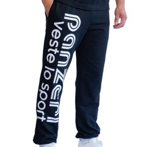 Jogging Homme – Park O – Noir / Blanc