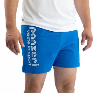 Short Homme – Uni A – Bleu Roi / Blanc