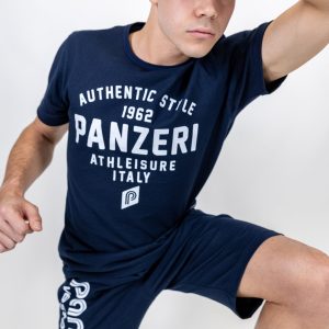 T-shirt Manches Courtes Homme – Camp D – Bleu Marine