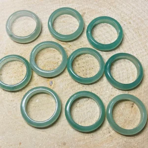 Bague en Aventurine, Taille 61