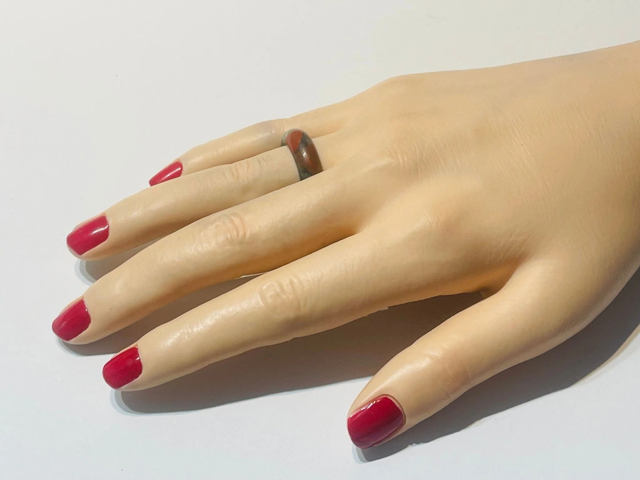 Bague en Jaspe Blood stone – Image 4