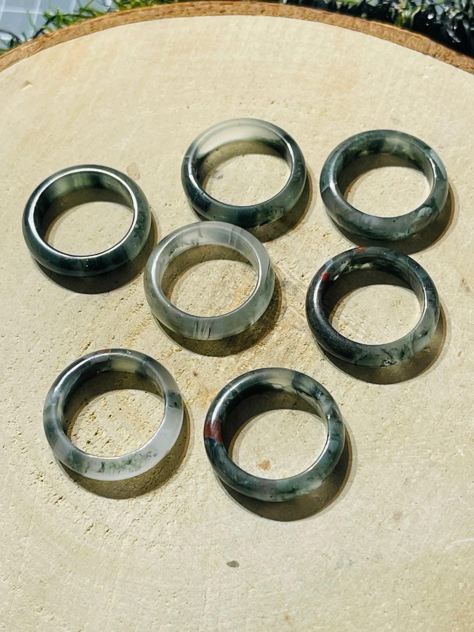 Bague en Jaspe Blood stone – Image 3