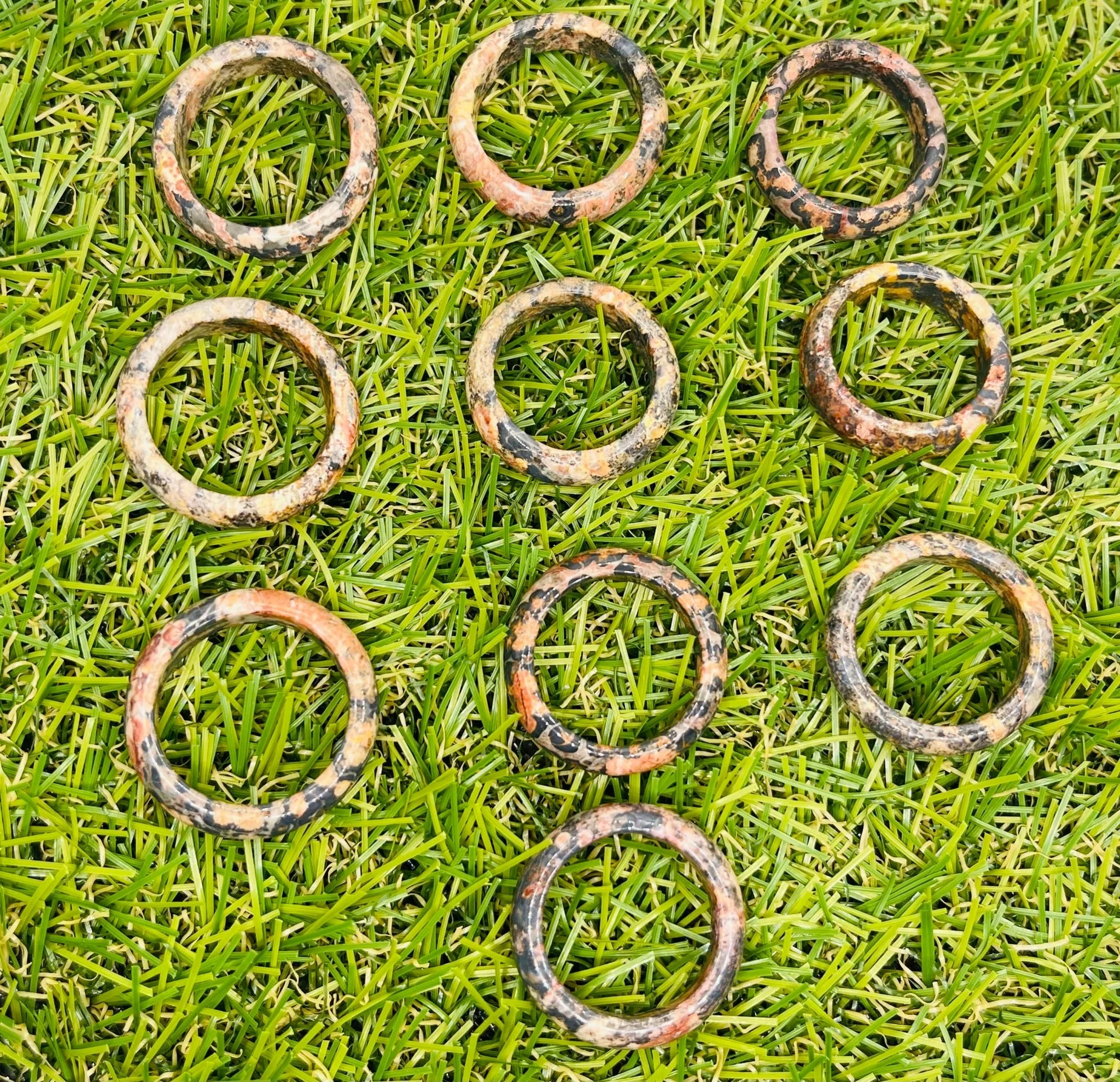 Bague en Jaspe Leopard – Image 4