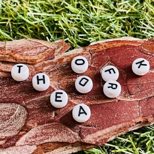 Lot de 200 intercalaires Lettre pour bracelet