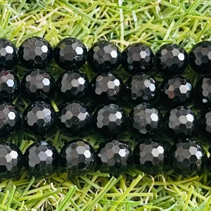 Perles naturelles en Tourmaline à facettes en 8 mm