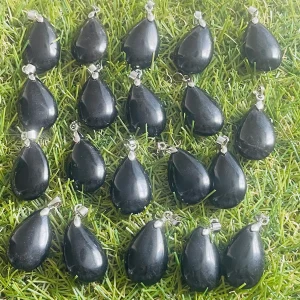 Pendentif en Obsidienne goutte d’eau