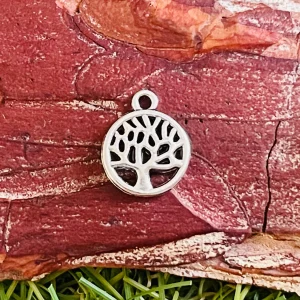 Lot de 5 breloques Arbre de Vie pour bracelet