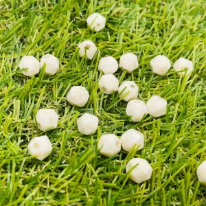 Lot de 20 intercalaires Perle ancienne facettée en Céramique