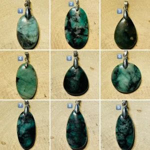 Pendentif en Émeraude au choix