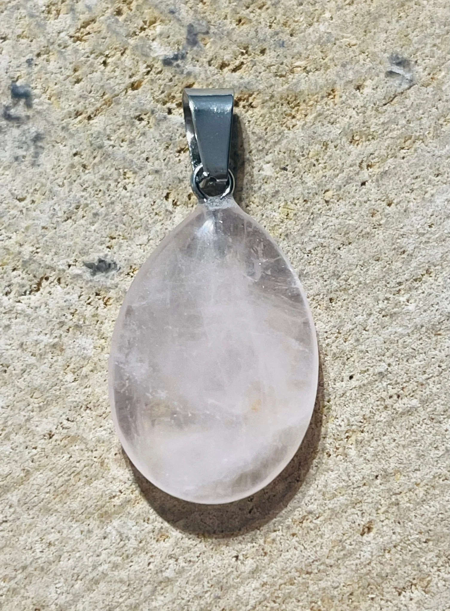 Pendentif en Quartz rose – Image 3