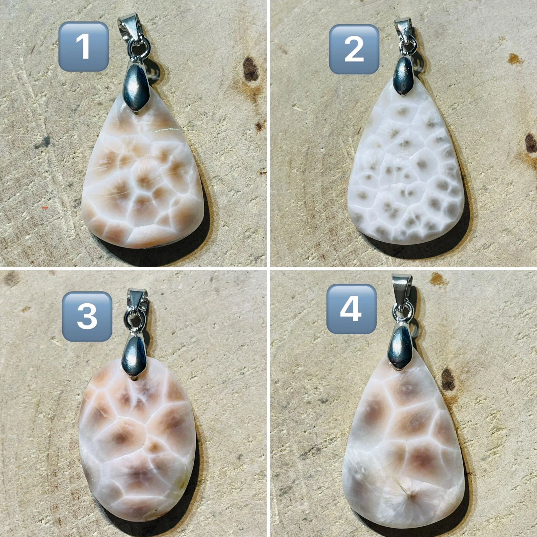 Pendentif en Thomsonite au choix – Image 2