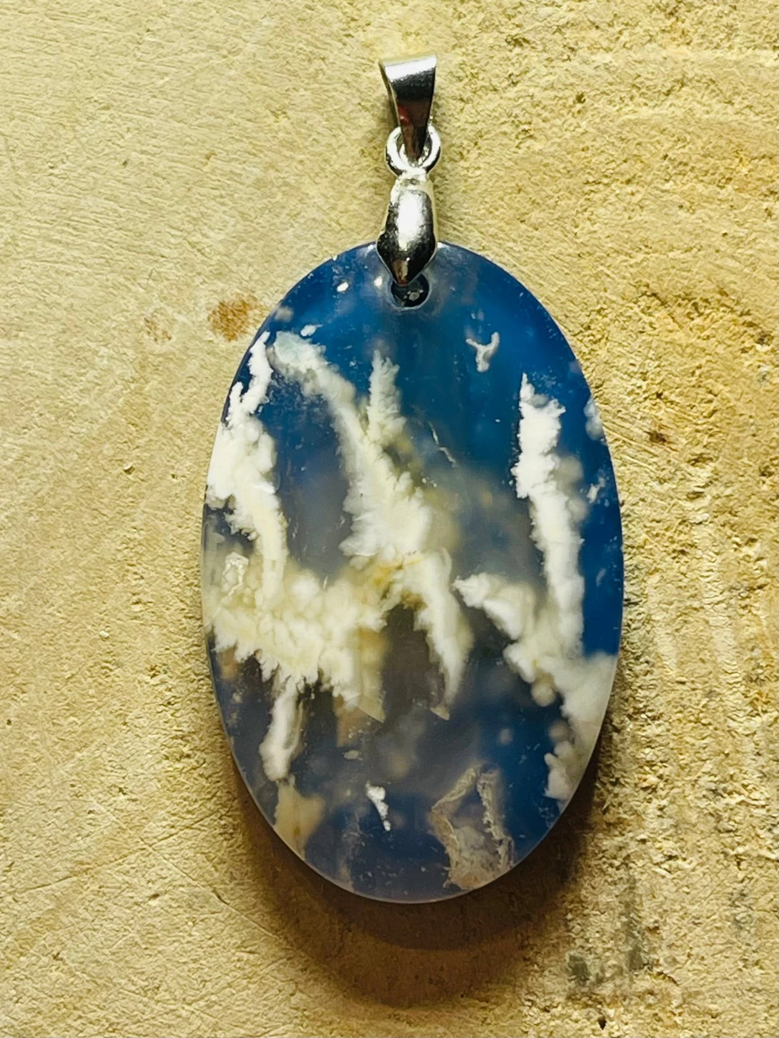 Pendentifs en Agate Plume au choix (2) – Image 6