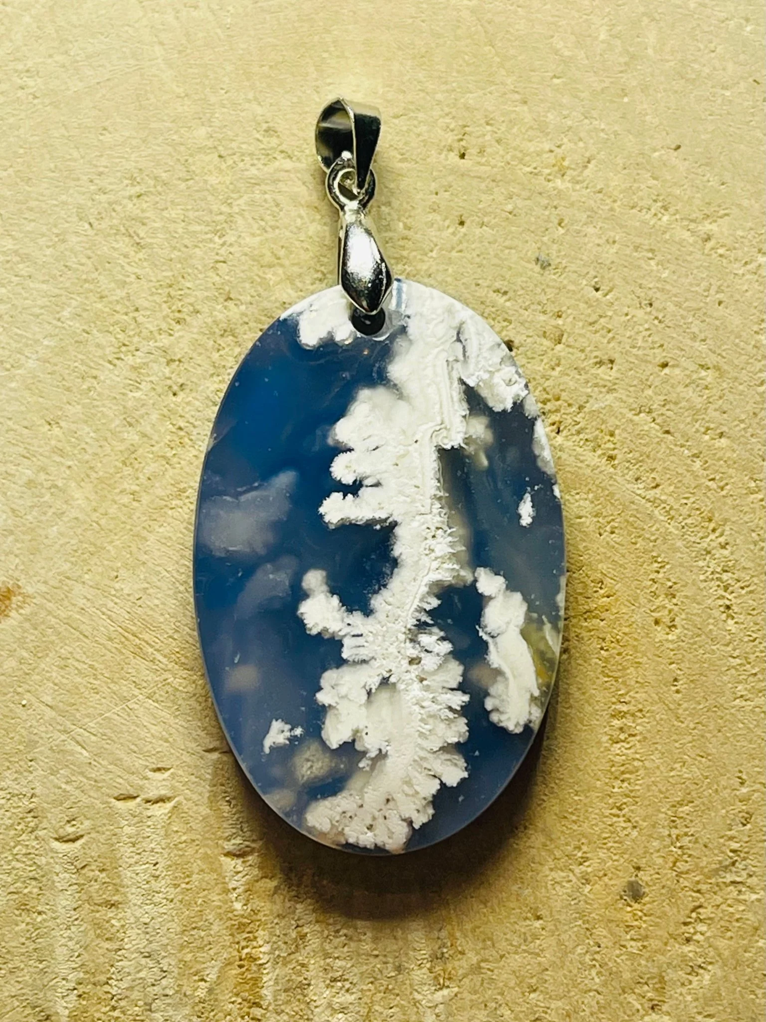 Pendentifs en Agate Plume au choix (2) – Image 9