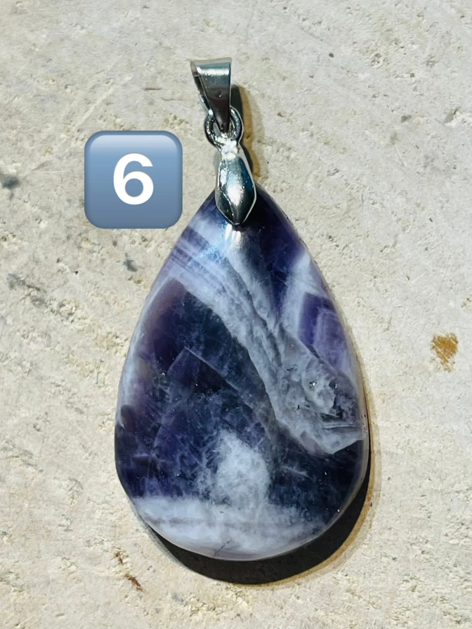 Pendentifs en Améthyste chevron au choix – Image 8