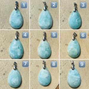 Pendentifs en Hémimorphite du Mexique au choix