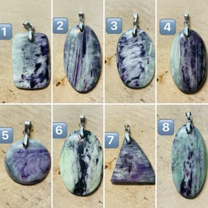 Pendentifs en Kammerérite au choix