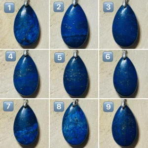 Pendentifs en Lapis-lazuli au choix (2)