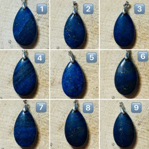 Pendentifs en Lapis-lazuli au choix (2)