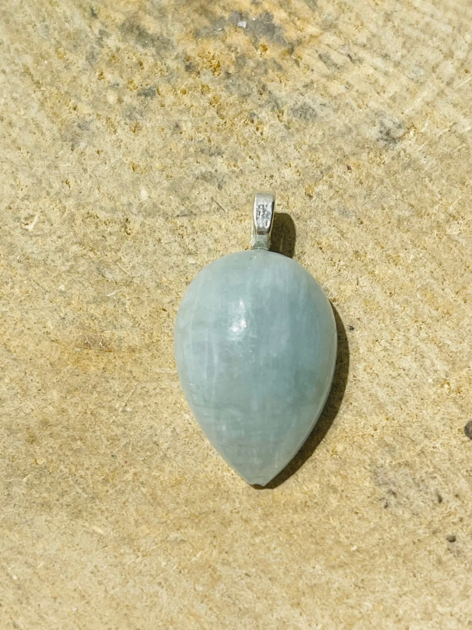 Pendentifs en pierre naturelle Aigue marine au choix (4) – Image 5