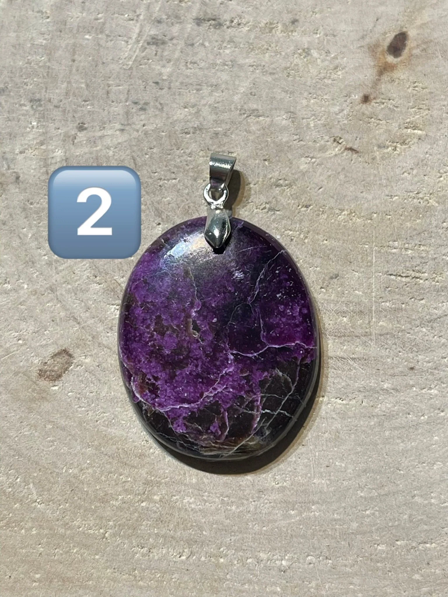 Pendentifs en Stichtite au choix (2) – Image 4