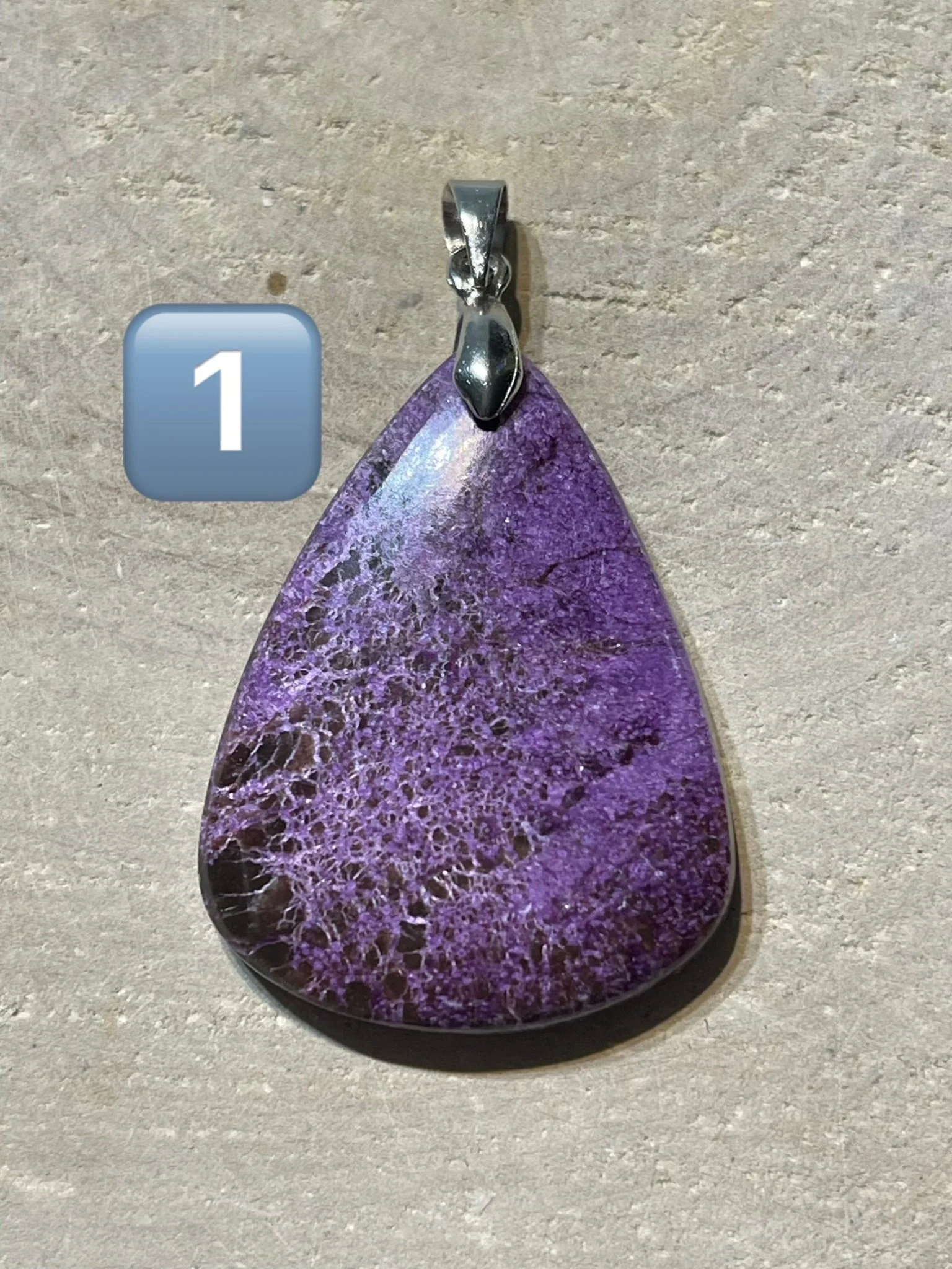 Pendentifs en Stichtite au choix (2) – Image 3