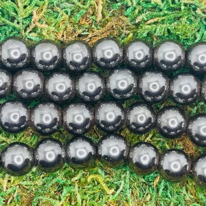 Perles en Hématite en 8 mm