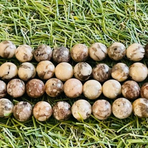 Perles en pierre naturelle en Feldspath en 8 mm