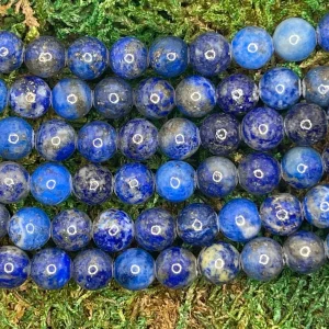 Perles en pierre naturelle en Lapis lazuli en 4 mm